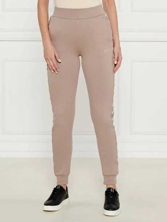 Zdjęcie produktu GUESS ACTIVE Spodnie dresowe | Regular Fit beżowy
