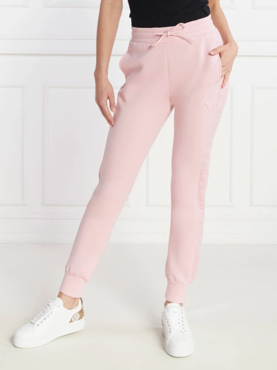 Zdjęcie produktu GUESS ACTIVE Spodnie dresowe | Regular Fit pudrowy róż