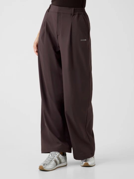 Zdjęcie produktu GUESS ACTIVE Spodnie dresowe Rhea | Loose fit brązowy