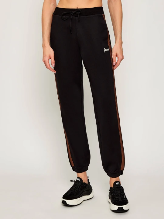 Zdjęcie produktu GUESS ACTIVE Spodnie jogger FABIA | Regular Fit czarny