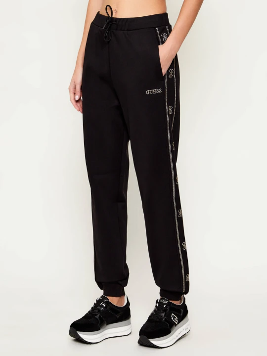 Zdjęcie produktu GUESS ACTIVE Spodnie jogger OCTAVIA | Regular Fit czarny