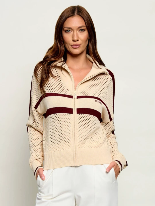 Zdjęcie produktu GUESS ACTIVE Sweter GABRY | Regular Fit beżowy