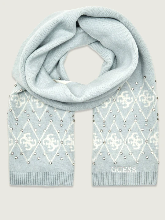 Zdjęcie produktu GUESS ACTIVE Szal Lily błękitny