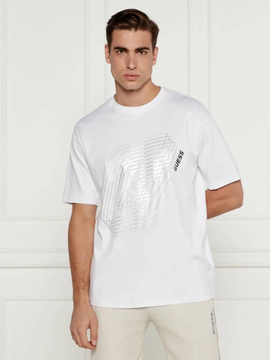 Zdjęcie produktu GUESS ACTIVE T-shirt CAPH | Regular Fit biały