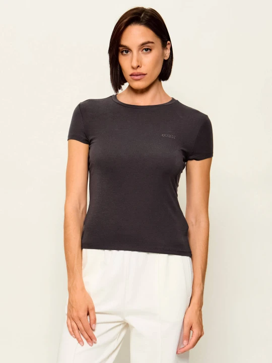 Zdjęcie produktu GUESS ACTIVE T-shirt Lotus | Slim Fit szary