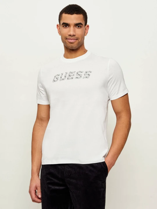 Zdjęcie produktu GUESS ACTIVE T-shirt Maska | Regular Fit biały