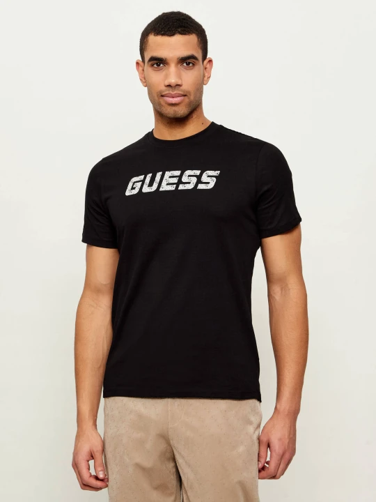Zdjęcie produktu GUESS ACTIVE T-shirt MASKA | Regular Fit czarny