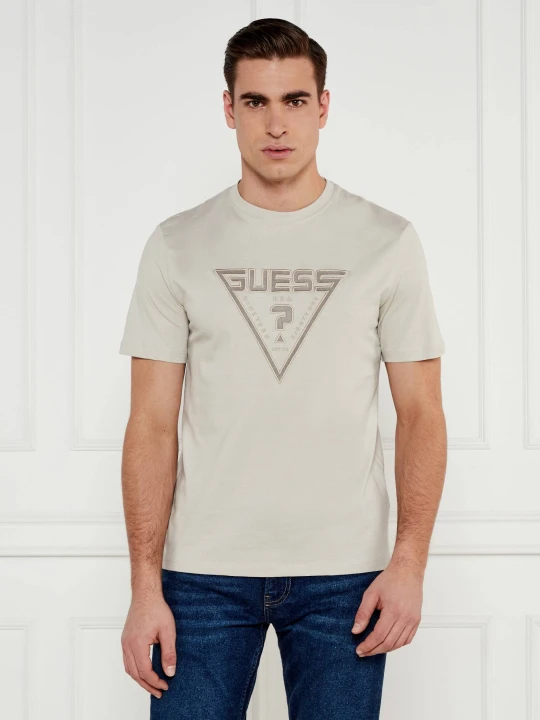 Zdjęcie produktu GUESS ACTIVE T-shirt MIDWAY | Regular Fit beżowy