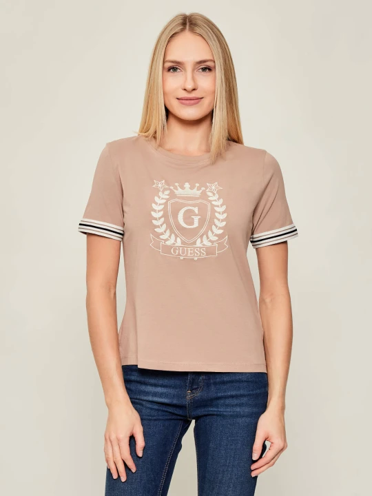 Zdjęcie produktu GUESS ACTIVE T-shirt MURIEL | Regular Fit beżowy