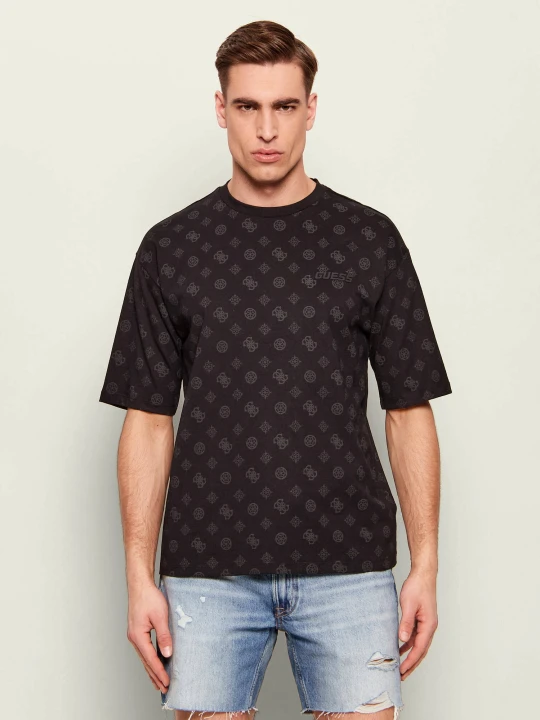 Zdjęcie produktu GUESS ACTIVE T-shirt OVIDIO | Loose fit czarny