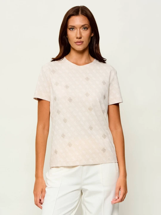 Zdjęcie produktu GUESS ACTIVE T-shirt | Regular Fit beżowy
