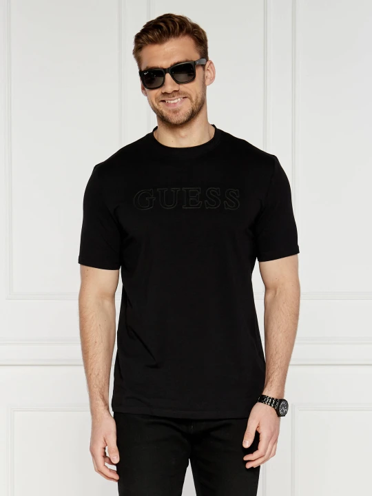 Zdjęcie produktu GUESS ACTIVE T-shirt Alphy | Regular Fit | stretch czarny