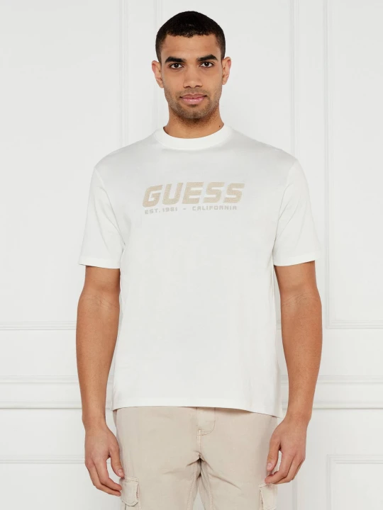 Zdjęcie produktu GUESS ACTIVE T-shirt SURON | Regular Fit biały