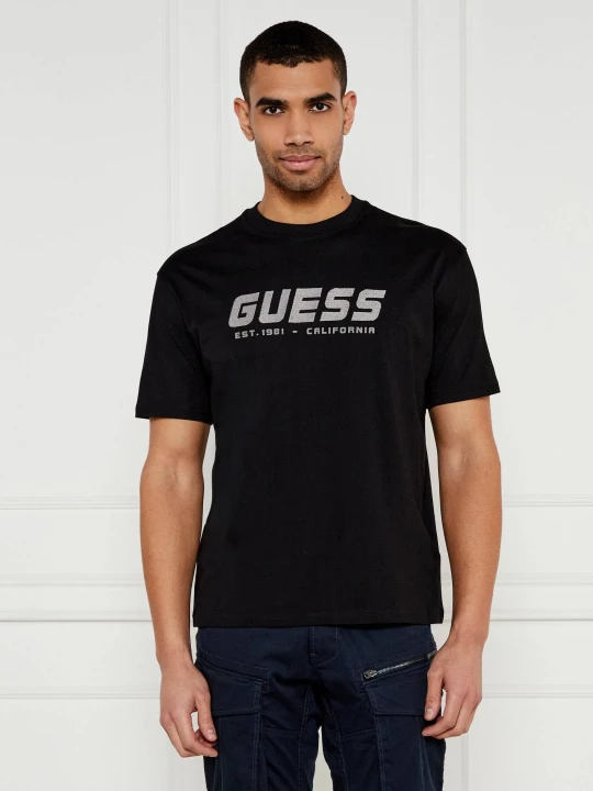 Zdjęcie produktu GUESS ACTIVE T-shirt SURON | Regular Fit czarny