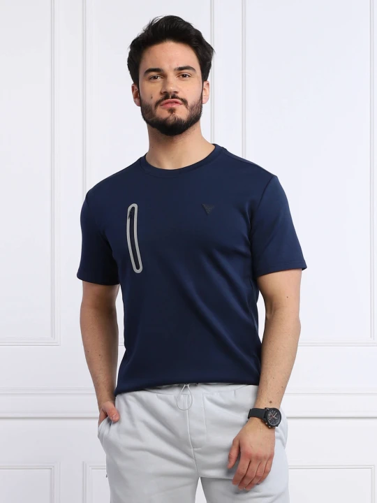 Zdjęcie produktu GUESS ACTIVE T-shirt ZEKE | Regular Fit granatowy