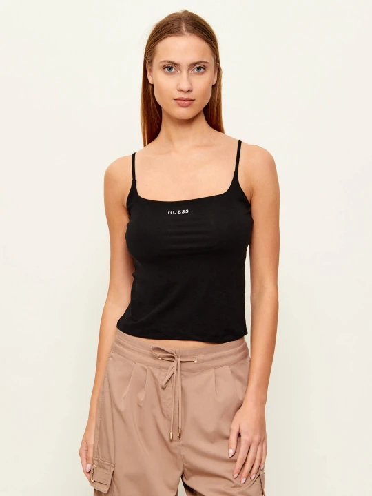 Zdjęcie produktu GUESS ACTIVE Top JASMINE | Cropped Fit czarny