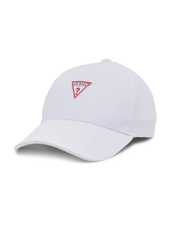 Zdjęcie produktu GUESS Bejsbolówka TRIANGLE PATCH biały
