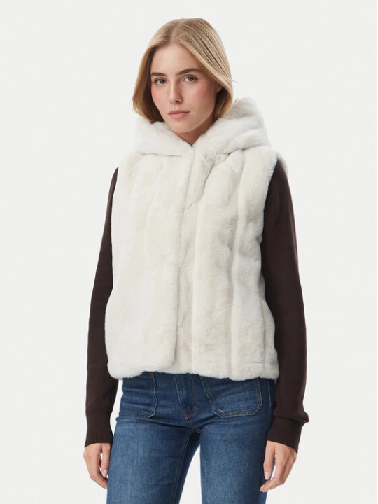 Zdjęcie produktu Guess Bezrękawnik W5BL99 WDCH0 Beżowy jasny Regular Fit