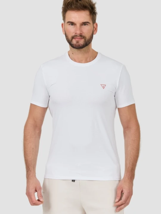 Zdjęcie produktu GUESS Biały męski t-shirt Core Tee Str, Rozmiar XXL