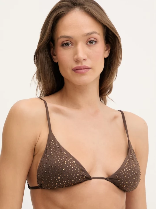 Zdjęcie produktu Guess biustonosz kąpielowy IVY brązowy