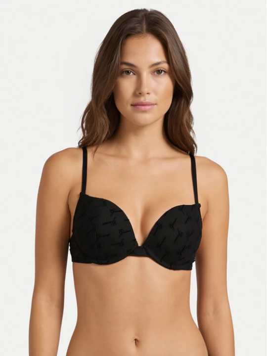Zdjęcie produktu Guess Biustonosz push-up O6BC18 K5006 Czarny