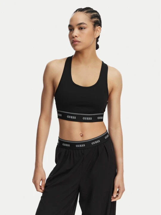 Zdjęcie produktu Guess Biustonosz top V6GP13 K3055 Czarny