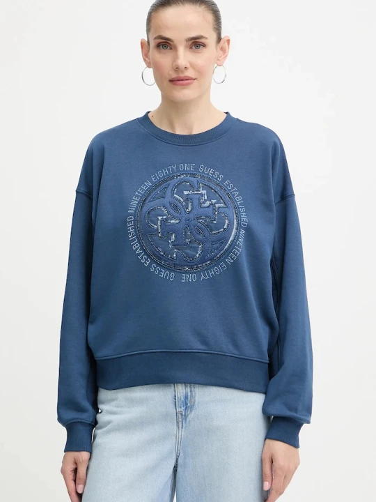 Zdjęcie produktu Guess bluza 4G niebieski