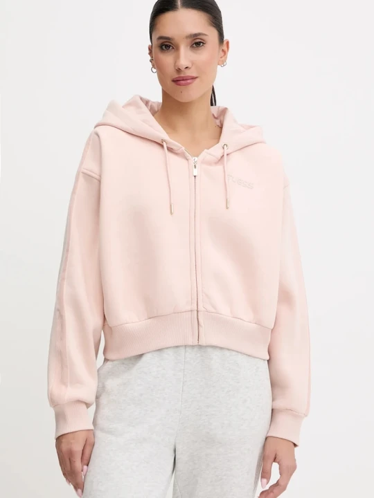 Zdjęcie produktu Guess bluza AELIA różowy