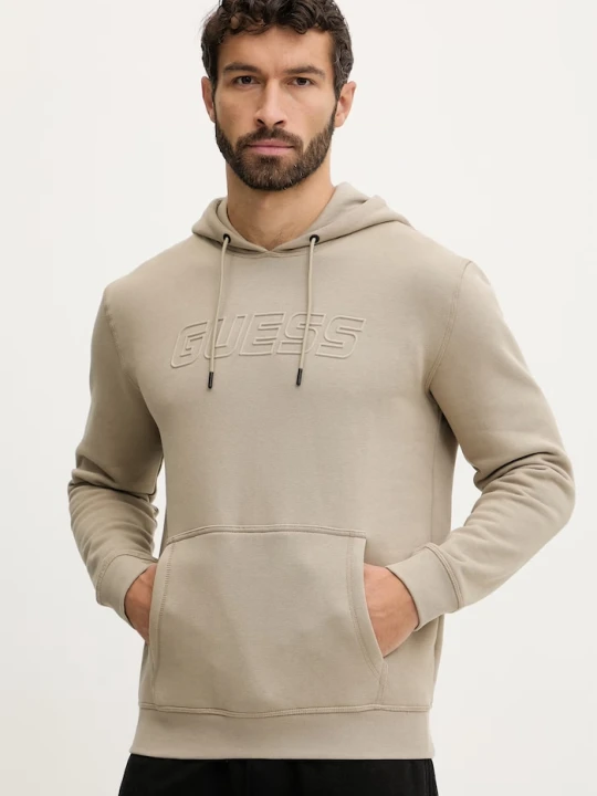 Zdjęcie produktu Guess bluza ALDWIN beżowy