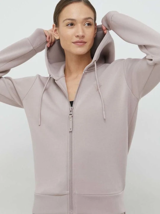 Zdjęcie produktu Guess bluza ALLIE fioletowy
