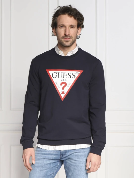 Zdjęcie produktu GUESS Bluza Audley | Regular Fit granatowy