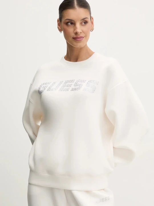 Zdjęcie produktu Guess bluza CECILIA beżowy