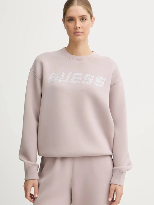 Zdjęcie produktu Guess bluza CECILIA różowy