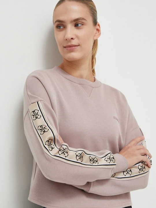 Zdjęcie produktu Guess bluza CYMONE różowy