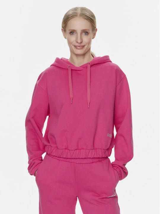 Zdjęcie produktu Guess Bluza Eleanora V4RQ09 KC5O0 Różowy Regular Fit