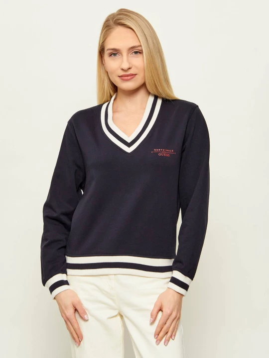 Zdjęcie produktu GUESS Bluza GUESS x NORTH SAILS | Regular Fit granatowy