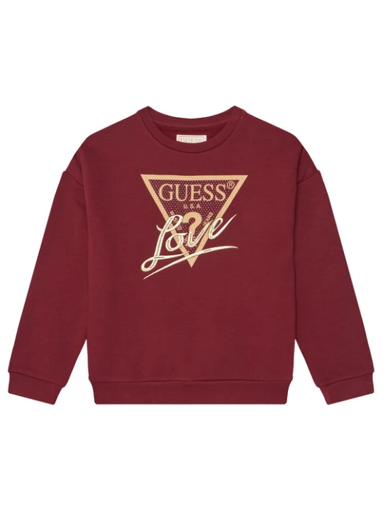 Zdjęcie produktu Guess Bluza J5BQ04 KAV34 Czerwony Relaxed Fit