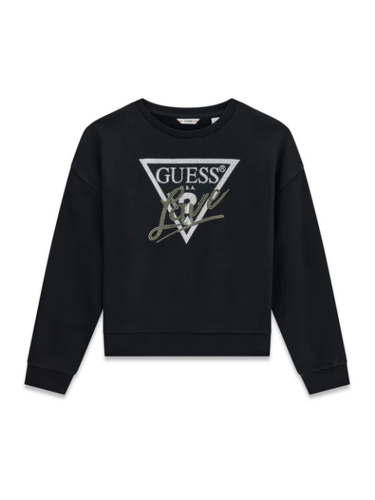 Zdjęcie produktu Guess Bluza J6BQ20 K8007 Czarny Regular Fit