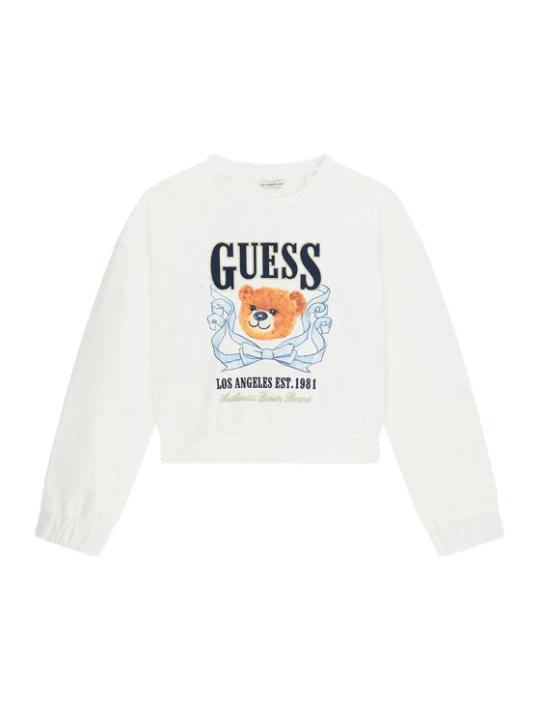 Zdjęcie produktu Guess Bluza J6GQ00 KA6R4 Biały Relaxed Fit