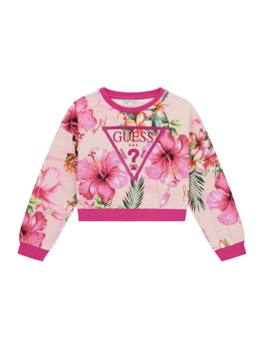 Zdjęcie produktu Guess Bluza J6GQ01 KA6R4 Różowy Relaxed Fit