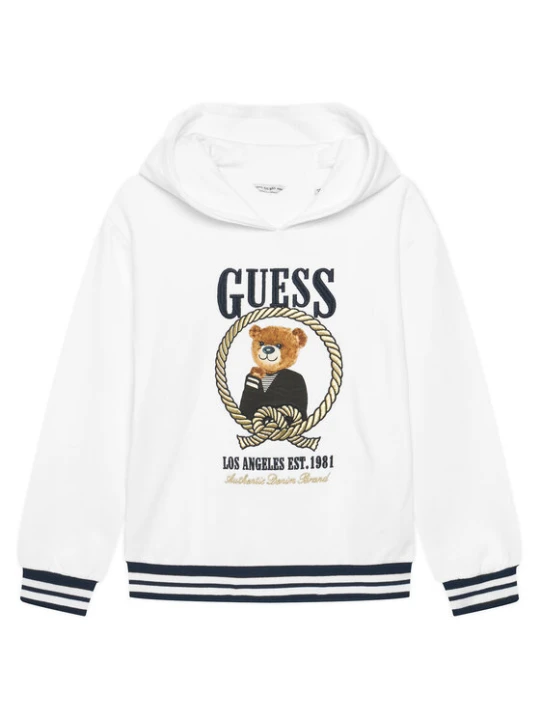 Zdjęcie produktu Guess Bluza J6RQ05 KAD74 Biały Regular Fit