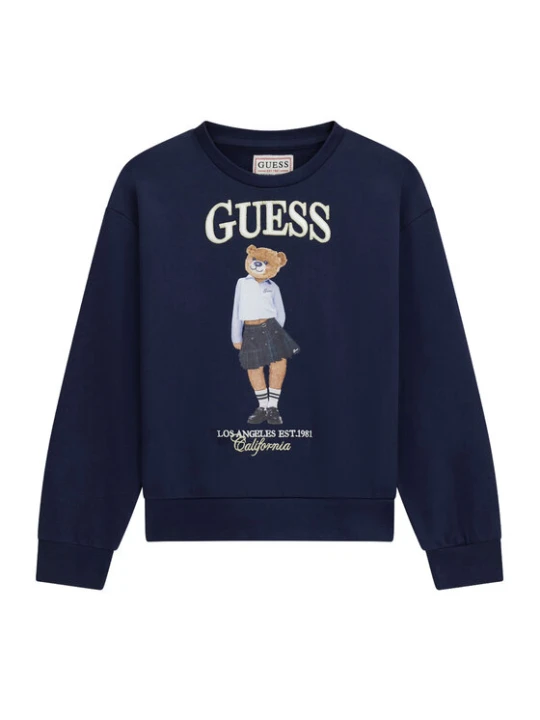 Zdjęcie produktu Guess Bluza J6YQ01 K4419 Granatowy Regular Fit