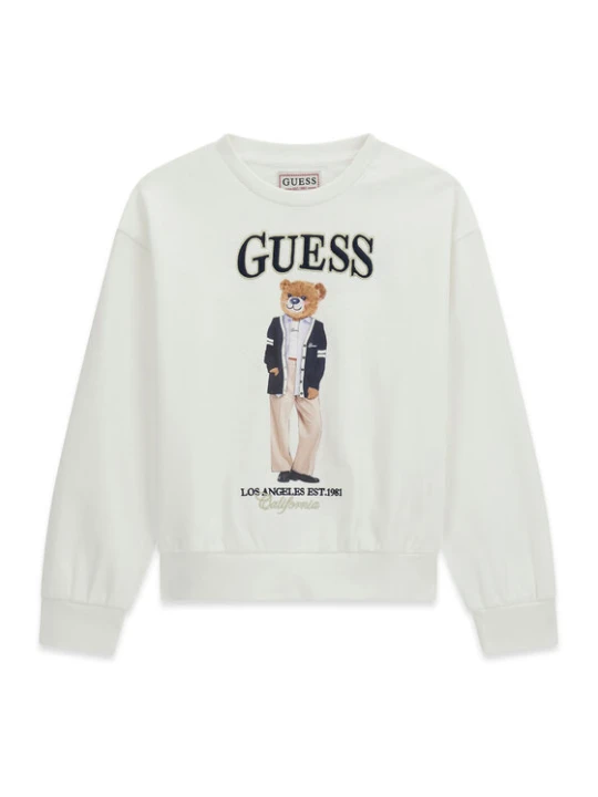 Zdjęcie produktu Guess Bluza J6YQ01 K4419 Kremowy Regular Fit