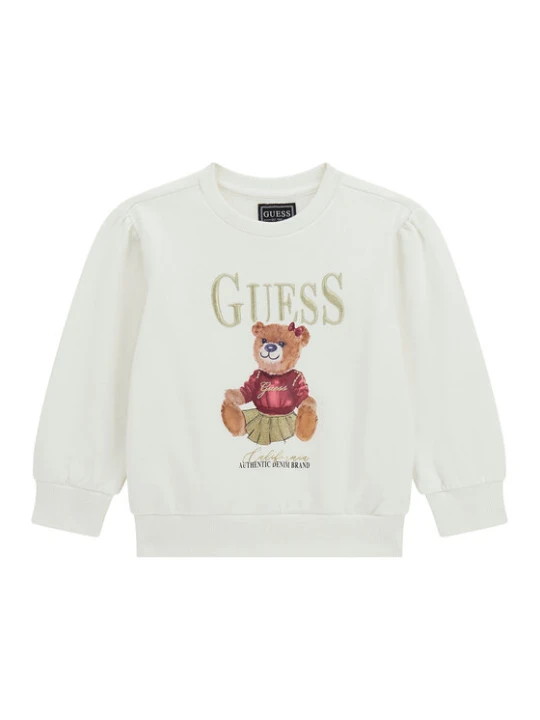 Zdjęcie produktu Guess Bluza K5BQ00 KAX74 Écru Regular Fit Kremowy
