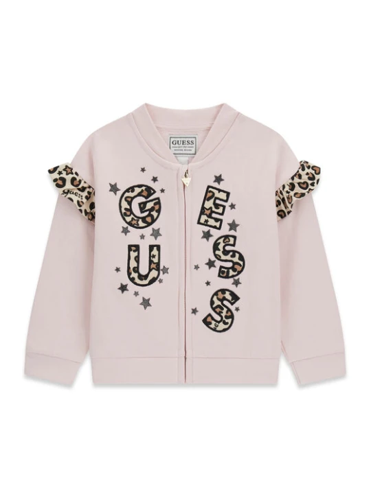 Zdjęcie produktu Guess Bluza K6BQ03 K5895 Różowy jasny Regular Fit