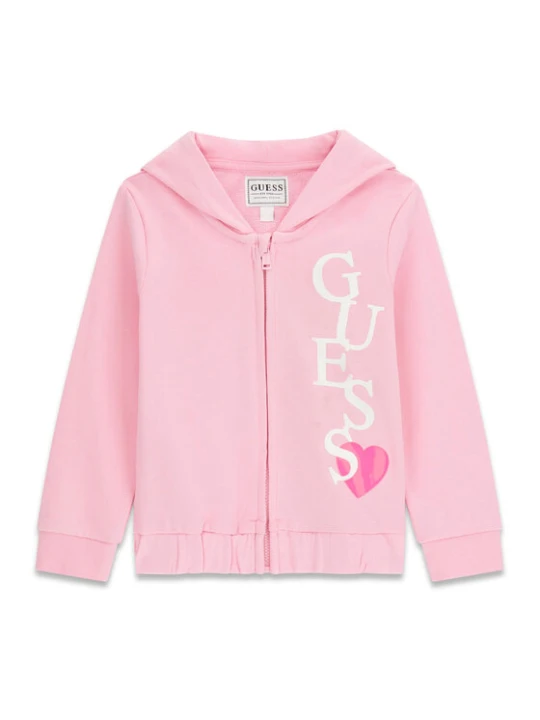 Zdjęcie produktu Guess Bluza K6RQ01 KA6R4 Różowy Regular Fit