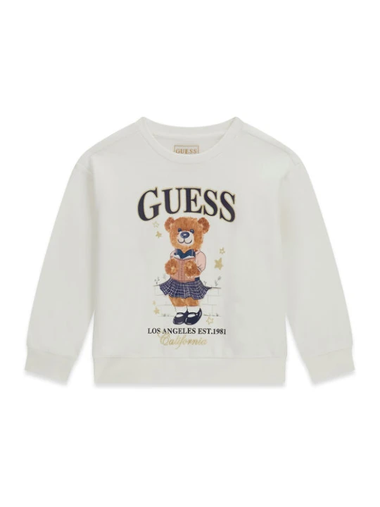 Zdjęcie produktu Guess Bluza K6YQ05 K4422 Kremowy Regular Fit