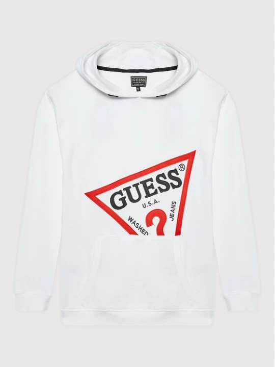 Zdjęcie produktu Guess Bluza L2YQ07 KAD70 Biały Oversize
