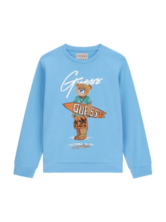 Zdjęcie produktu Guess Bluza L6GQ04 KA6R4 Niebieski Regular Fit