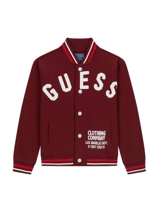 Zdjęcie produktu Guess Bluza L6YQ03 K4013 Bordowy Regular Fit